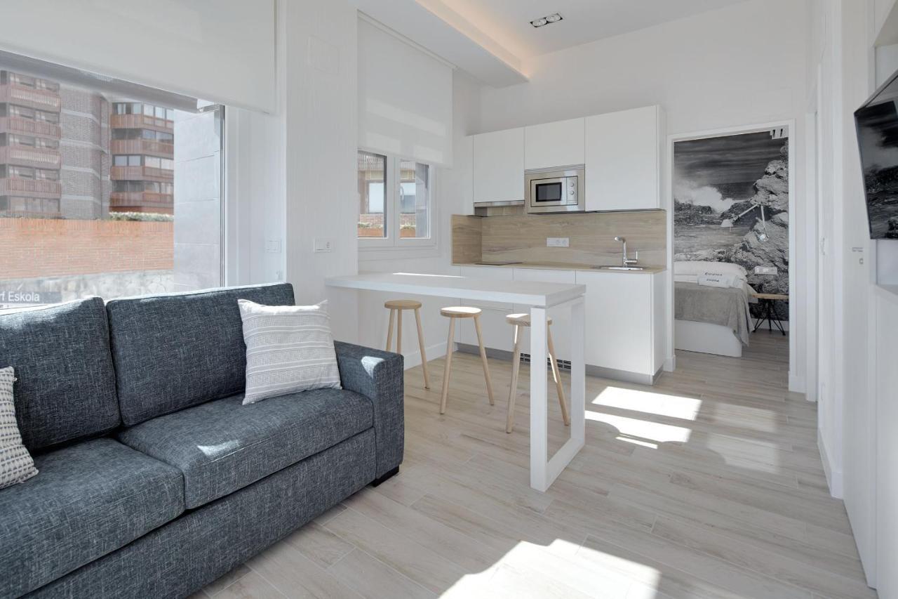 Apartamentos Egona Zarautz Sobre El Mar 외부 사진